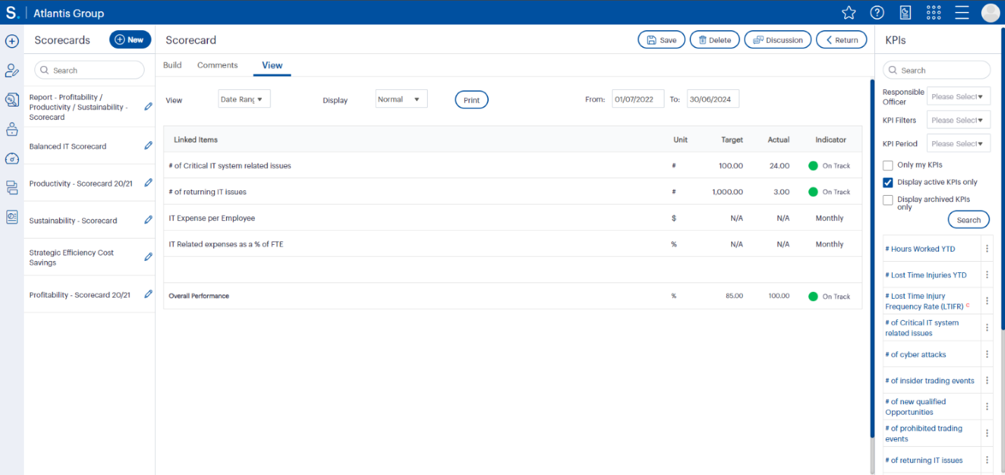 Harnessing the Full Potential of GSP – Strategy Scorecards
